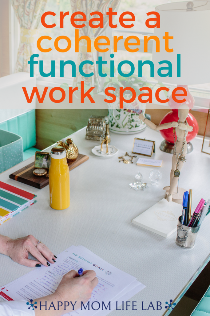 functional office and work space feels good with feng shui